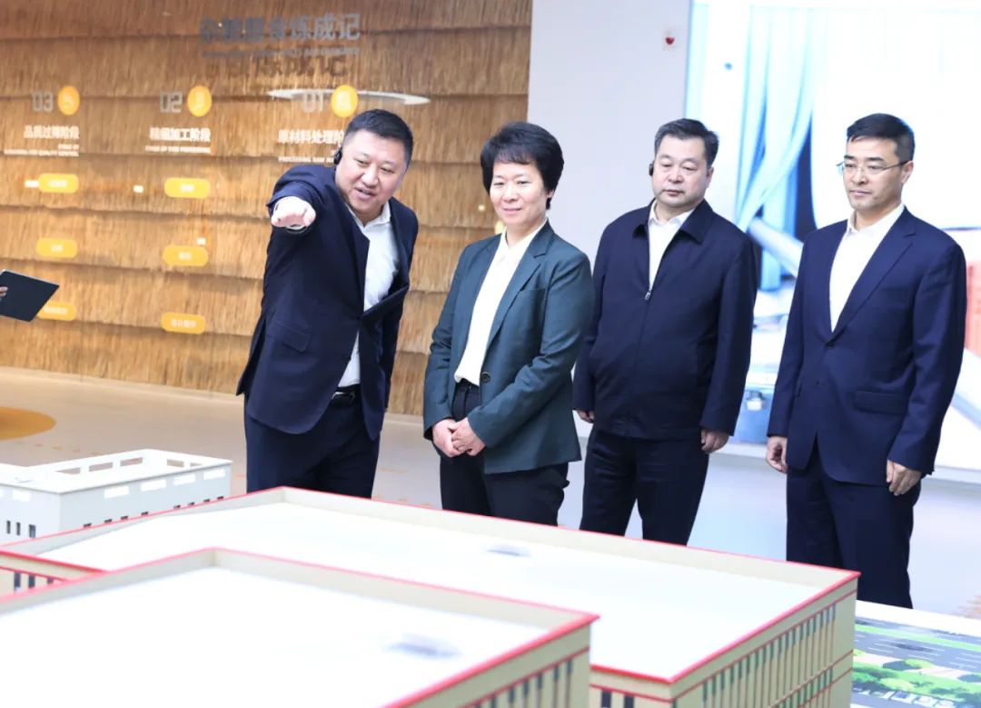 吉林省委副书记吴海英等一行领导到佐丹力159健康产业园调研