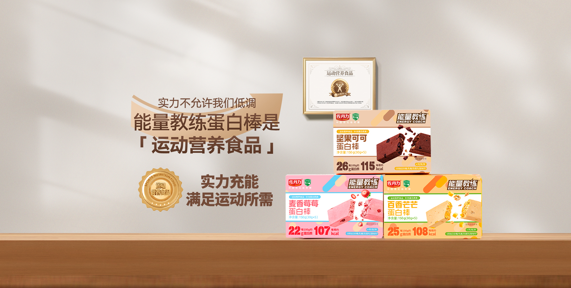 能量教练蛋白棒